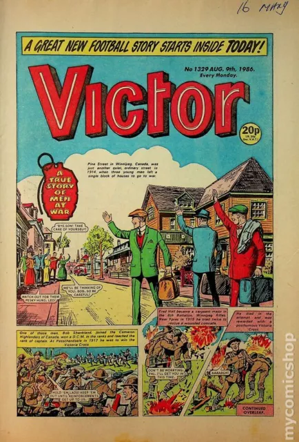 Victor #1329 VF 8.0 1986 Stock Image