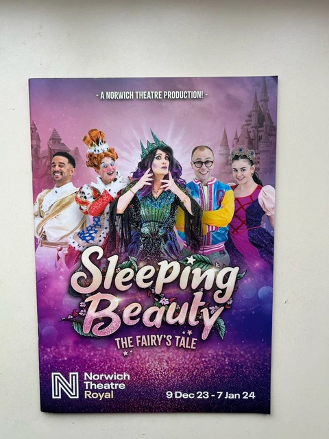 SLEEPING BEAUTY PANTOMIME Panto Theatre Programme KARL QUEENSBOROUGH £6 ...