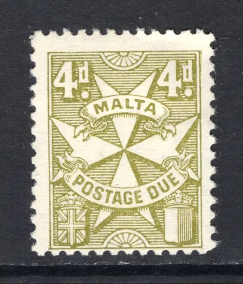 M15484 Malta 1967 SGD31 - 4d yellow olive.