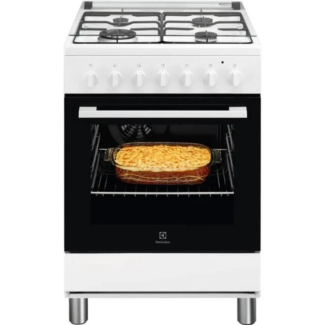 Electrolux LKK620000W Cuisinière Gaz Blanc A