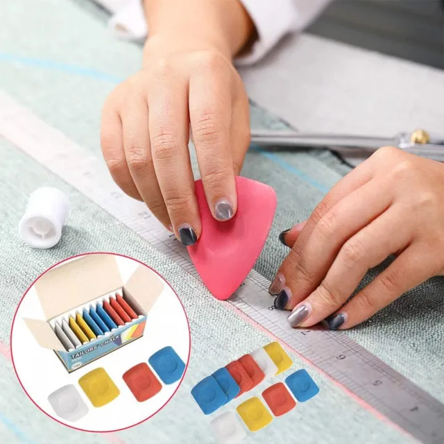Patchwork Markers Colorful Dressmaker Erasable Tailor Chalk Fabric Chalk