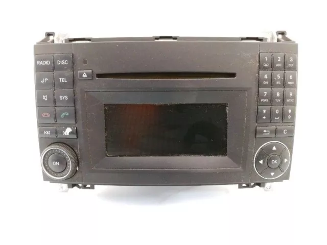 Car Radio Mercedes Classe B W245 (2005 - 2011) Lecteur CD Écran A1698705794