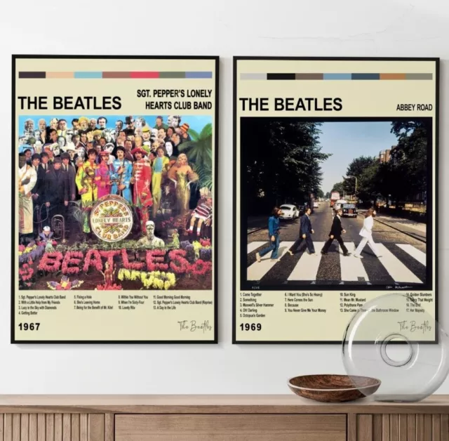 The Beatles -  Band Album Cover Wall Poster | Wall Art | Poster