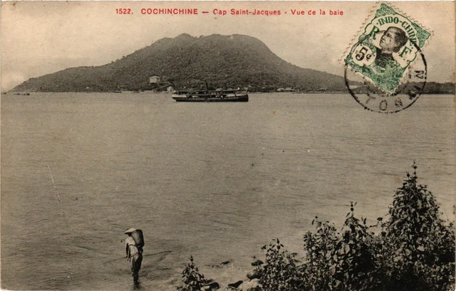 CPA AK Cochinchine Cap St.Jacques, vue de la baie VIETNAM-INDOCHINA (840887)