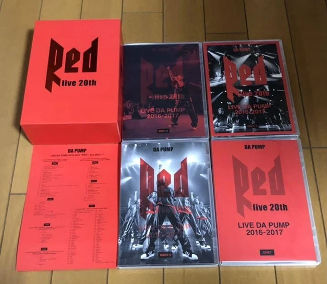 LIVE DA PUMP 2016-2017 “Red ~ 20th ~” (first limited edition) Used