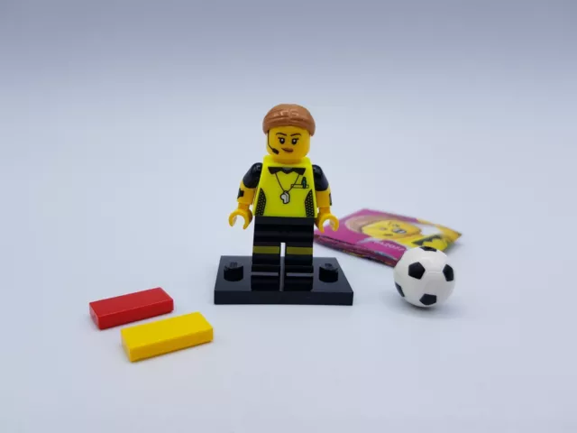 Lego Figurine L'arbitre De Football Serie 24 Ref 71037 *Comme Neuf*