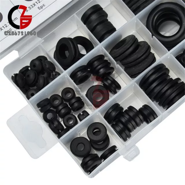 180Pcs Universal Rubber O-Ring Assortment Set Oring Gasket Automotive Seal Kit