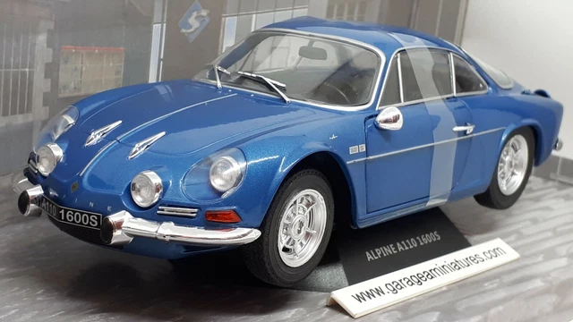 RENAULT,ALPINE,1600S,BLEUE,SOLIDO,Voiture,miniature,collection,ECH:1/18,EME,
