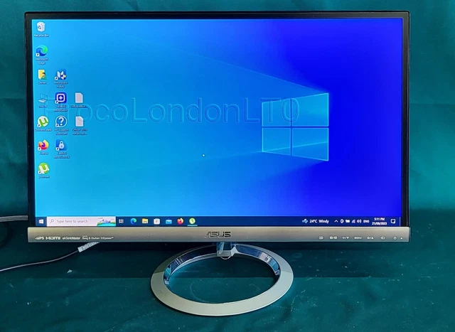 Asus MX239H 23" IPS HD VGA HDMI 1920 X 1080 schwarz Monitor mit Ständer