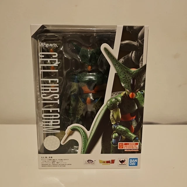 SH FIGUARTS CELL First Form Dragon Ball Z Bandai Tamashii Nations New £ ...