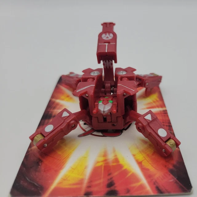 Bakugan Spyderfencer Red Pyrus Maxus Dragonoid Trap Battle Brawlers Bakugan Spyderfencer Red Pyrus Maxus Dragonoid Trap Battle Brawlers