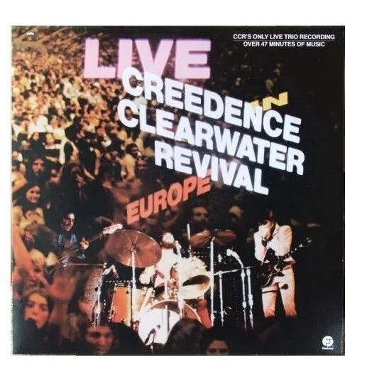 Creedence Clearwater Revival ‎– Live In Europe Lp Vinile