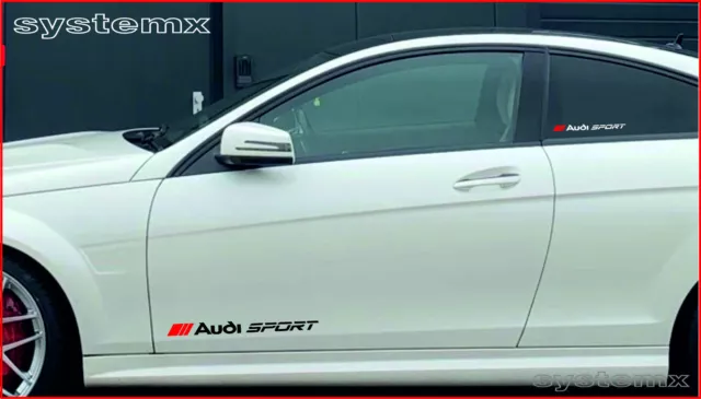 Audi Sport Aufkleber Sticker  A1 A2 A3 A4 A5 A6 A7 A8 Emblem Tuning