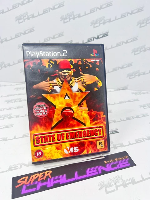 State of Emergency PS2 PlayStation 2 PAL/UK Complete with Manual