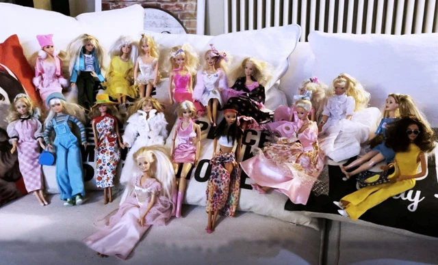 BARBIE Vintage Mattel Collection (Lotto di 19 Barbie tutte originali)