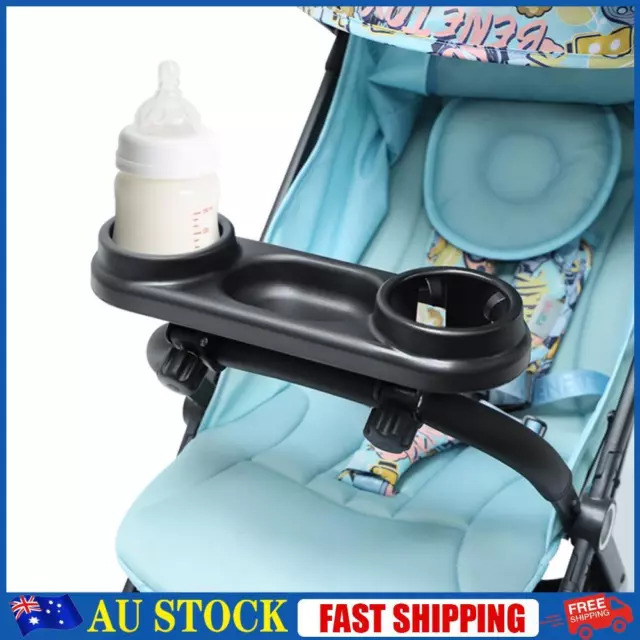 3 in 1 Pram Cup Holder with Cup Holder Universal Removable Non-Slip Grip Clip