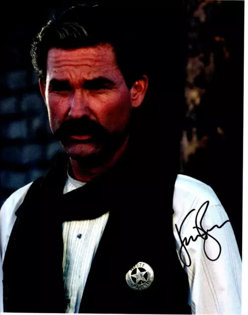 Kurt Russell signed 11x14 Photo autographed picture really nice looking with COA