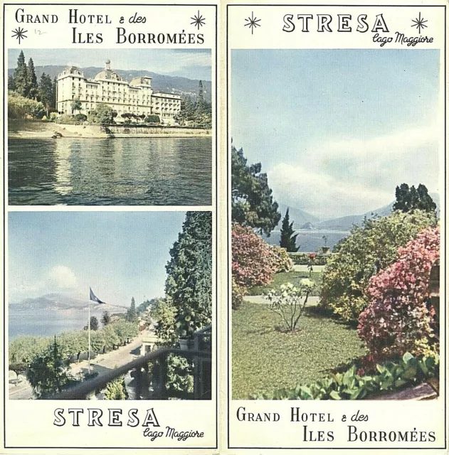 Vintage Travel Brochure~Stresa On Lake Maggiore Italy