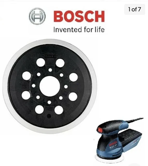 "Piastra di levigatura originale Bosch 260910To adatta: levigatrice Bosch GEX 125-1AE) nuova"""""