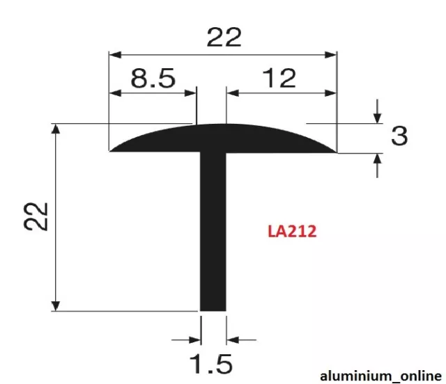 ALUMINIUM EDGE TRIM CORNER PROTECTOR FINISHING STRIP 10 VARIATIONS 250-2500mm 12