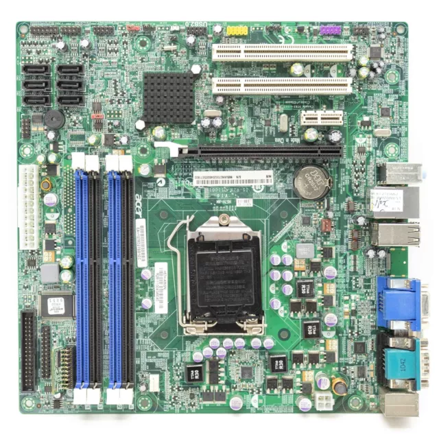 Carte Mère LGA1156 LGA 1156 4 Slot DDR3 Première Gen Intel H57 Micro-Atx Matx