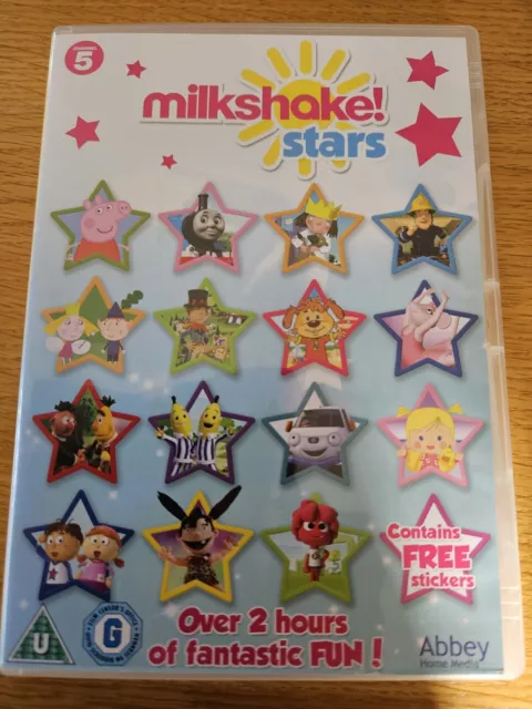 Milkshake Stars Dvd Kids Over 2 Hours