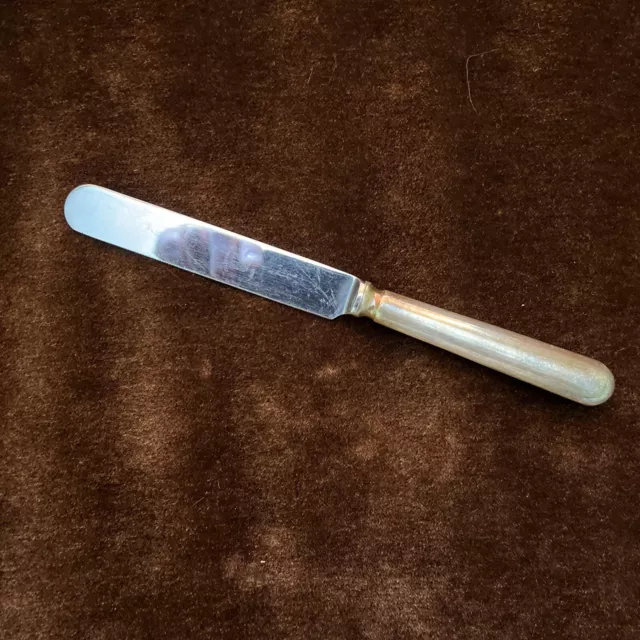 Calderoni BORROMEO Stainless Blunt Hollow Knife, 9 1/4", Italy Calderoni BORROMEO Stainless Blunt Hollow Knife, 9 1/4", Italy