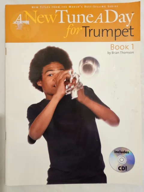 A NEW TUNE A DAY for TRUMPET - BOOK 1  + PLAY-ALONG CD - VGC