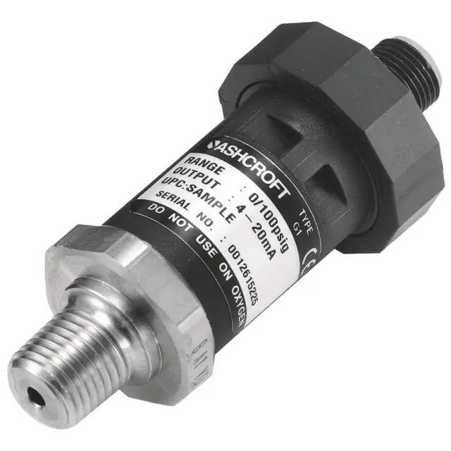 ASHCROFT G17M0242EW300# Pressure Transmitter,0 to 300 psi,1/4 in