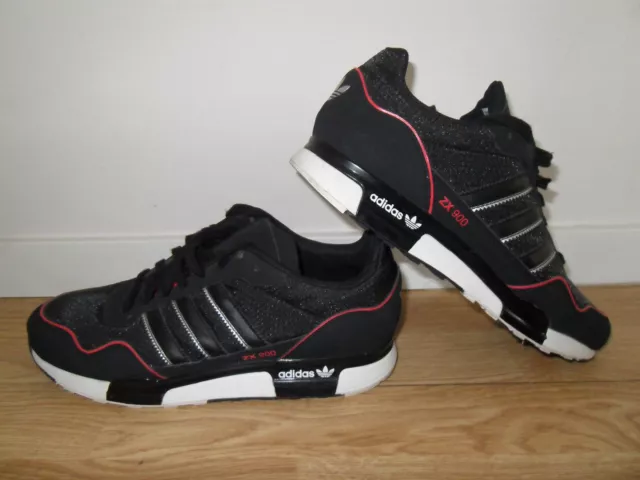 Adidas ZX900 Herrenschuhe Sneaker Laufschuhe Sportschuhe Gr.42 neuwertig schwarz