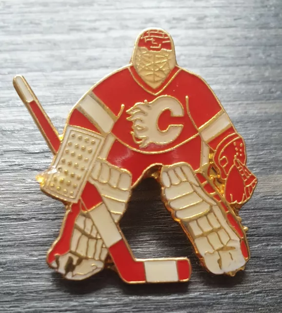 Eishockey Pin NHL / DEL Torhüter Calgary Flames