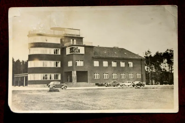 36995 Ak Fliegerhorst Finsterwalde Airport With Letter Stamp Field Post 1941