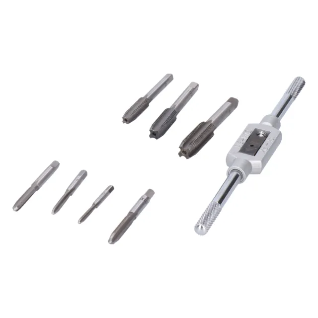 8x Tap Die Set AntiCorrosion Hardware Tools For Pipe Threaders Processing FOD