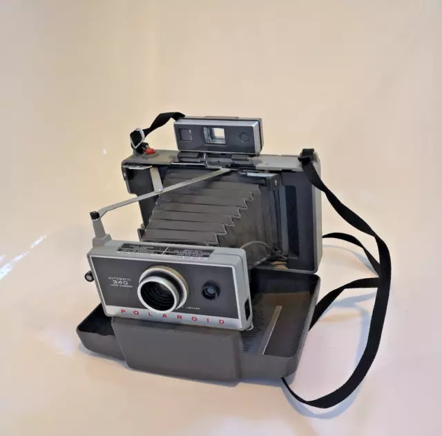 Polaroid Automatik 340 Landkamera, Sofortbildkamera