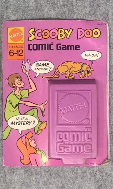 *Rare* Factory Sealed 1971 Mattel Comics Scooby Doo Comic Card Game