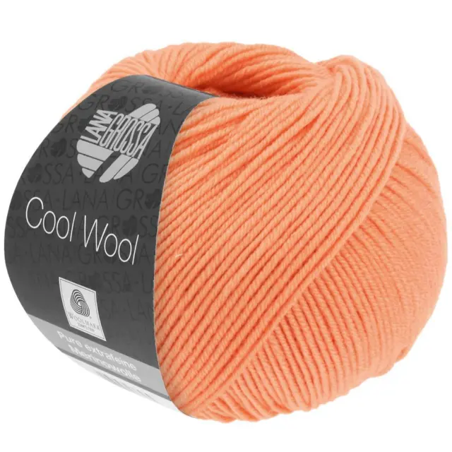 Wolle Kreativ! Lana Grossa - Cool Wool - Fb. 2095 lachs 50 g