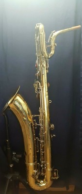 CONN BARITONE SAXOPHONE,REVISED,READY TO PLAY/SAX SASSOFONO BARITONO REVISIONATO 