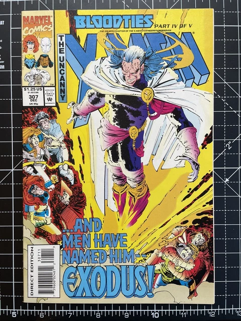❌💥❌ Uncanny X-Men Vol 1 #307 1993 Marvel High Grade Bloodties Part 4