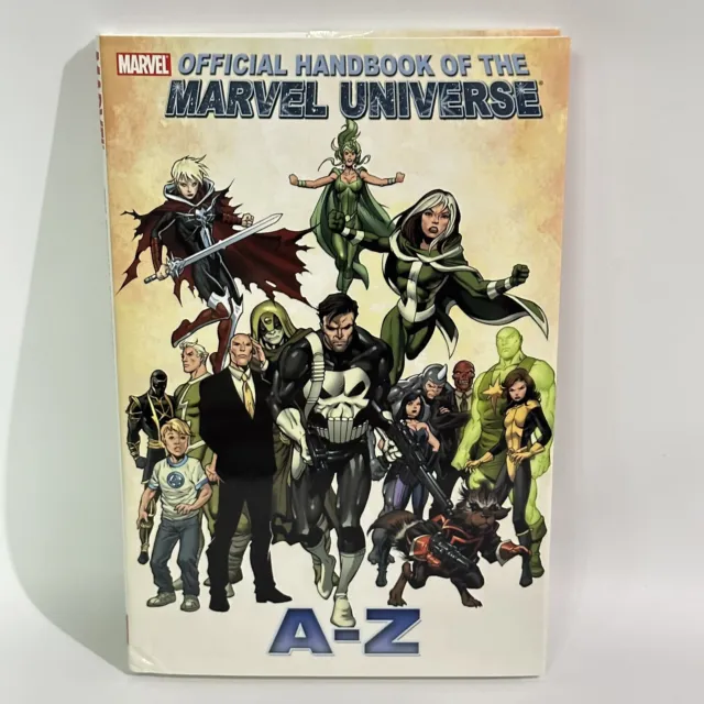 Official Handbook of the Marvel Universe A To Z Volume 9 Hardcover w/DJ VG