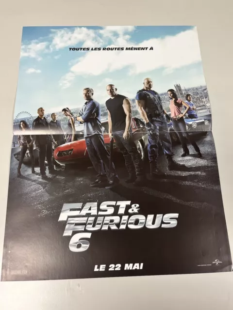 AFFICHE FAST Furious 6 EUR 20 00 PicClick FR