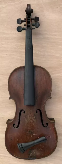 Old Violin - House Clearance Attic Find - Fresh To The Market