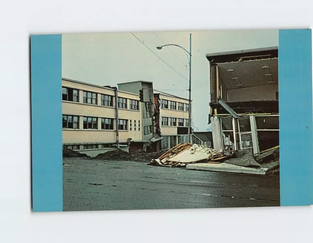 Postcard Devastation Of The Great Alaskan Earthquake Of Good Friday, Alaska