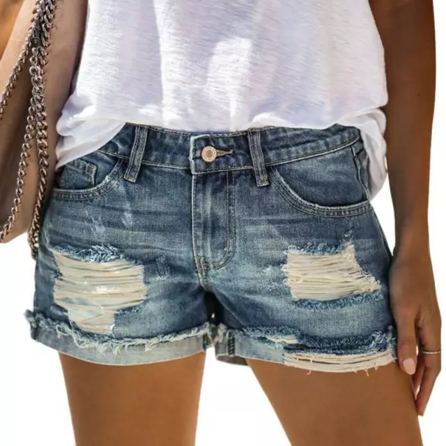 COCKTAIL SHORTS MINI Jeans Denim Hot Pants Beach Sexy Club Wear Women Girls  $27.57 - PicClick