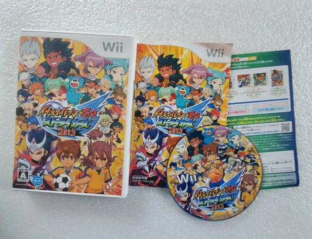 Wii Inazuma Eleven Go Strikers 2013 Nintendo Japanese Edition Working  tested OK