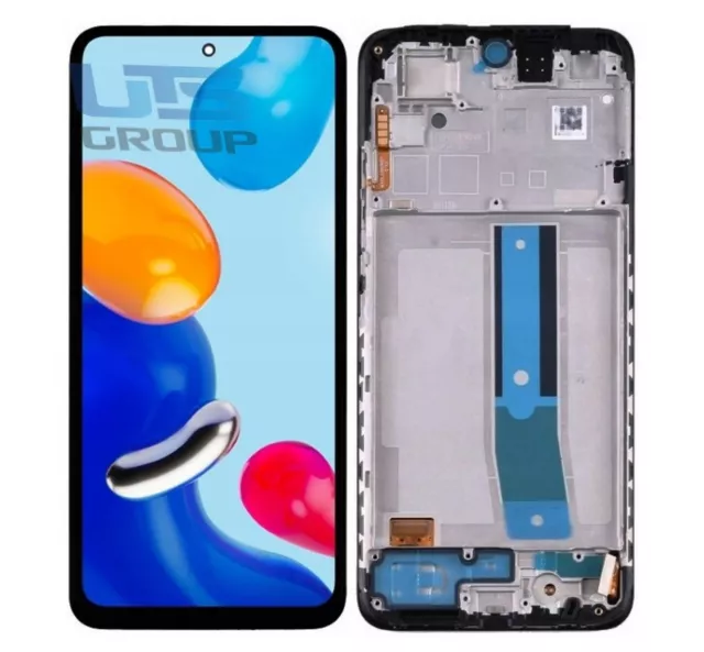 Écran Pour Xiaomi Redmi Note 11 Display LCD Incell Tactile + Cadre Noir