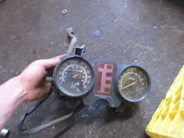 1983 suzuki gs450 l gauges speedometer tachometer