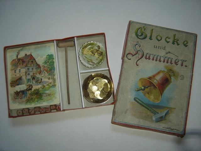 Ancien Jeu Du Cheval Blanc – JLR Vers 1915 – Boîte à Restaurer – Carton Et Fil De Fer