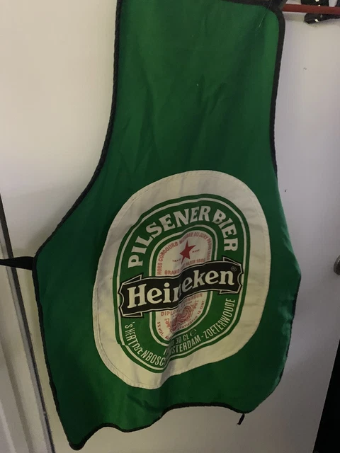 Rare Vintage Heineken Beer Apron Great Condition Pilsener Bier