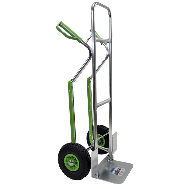 XINGHE Carrello Pieghevole Portasacchi 40 Kg, Con 2 Ruote, In Alluminio, Manico Telescopico, Per Spesa E Viaggi - 3