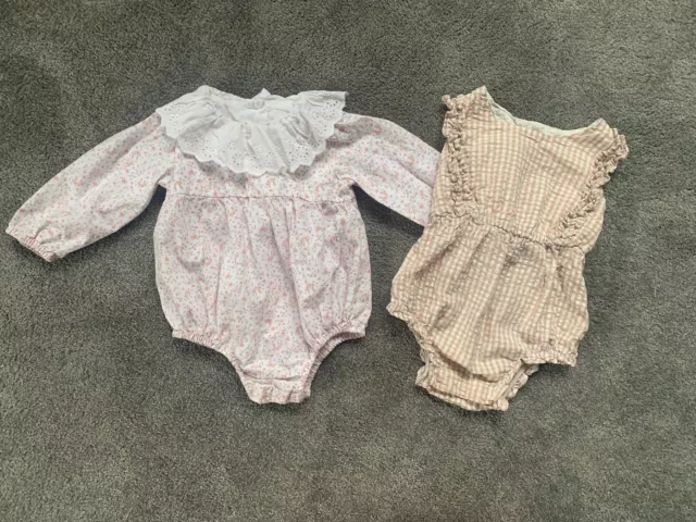 Baby Girl Rompers 12-18 Months